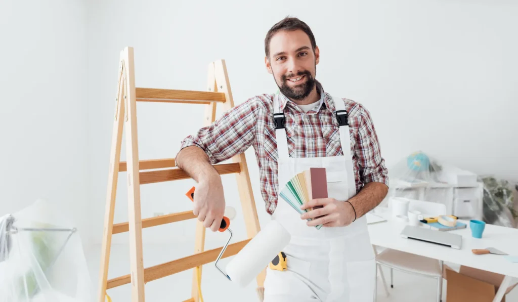 cabinet painting